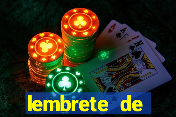 lembrete de vencimento para cliente